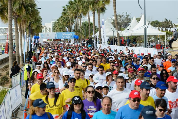 Limassol Marathon start